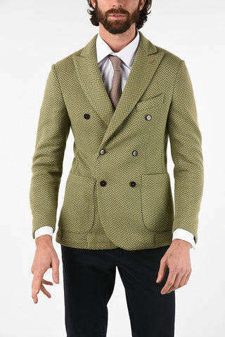CC COLLECTION drop 8R side vents dWOLLY 6 ouble-breasted blazer