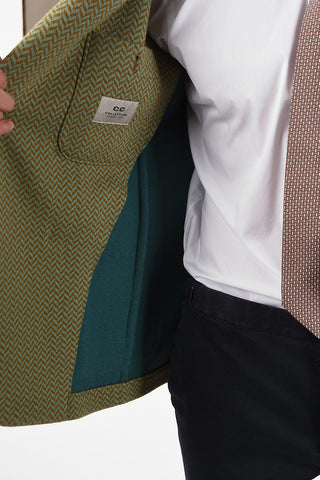 CC COLLECTION drop 8R side vents dWOLLY 6 ouble-breasted blazer