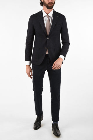 CC COLLECTION REFINED drop 7R side vents 2-button blazer