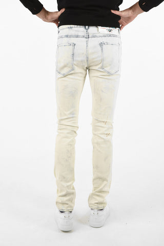 Jeans Slim Fit HOLT MAGIC CITY Lavaggio Acid 18cm