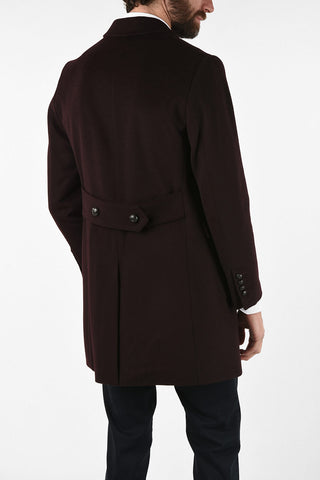 CC COLLECTION wool 2-button  chesterfield coat