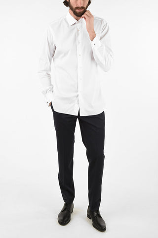 classic collar cufflink shirt