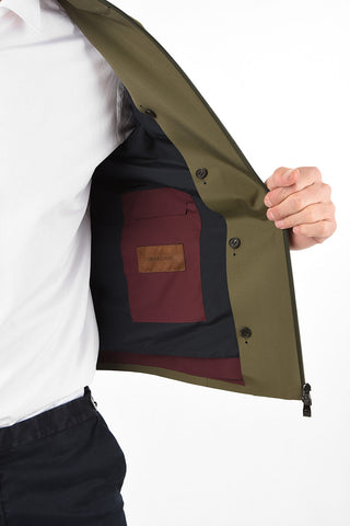 ID Waterproof DOUBLE CH hooded outerwear