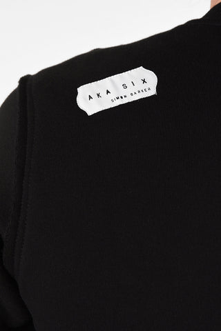 SIMON BARKER crew-neck sweatshirt with PUNK OF ENGLAND Print