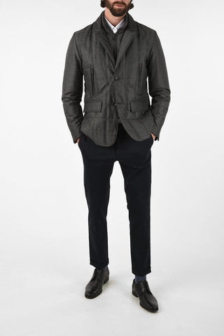 CC COLLECTION drop 8R side vents 2-button CENSIN PLN blazer