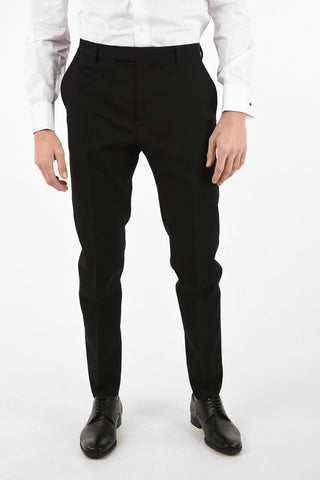 Pleated Wool Pants