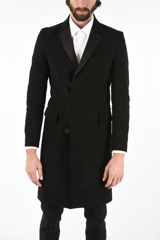 Velvet Coat With Hidden Closure