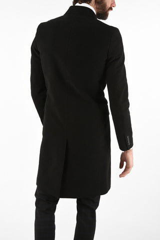 Velvet Coat With Hidden Closure