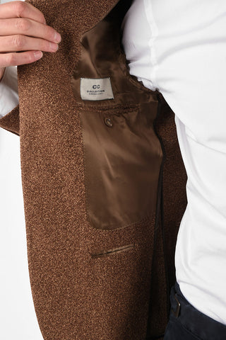 CC COLLECTION REWARD drop 7R side vents 2-button blazer
