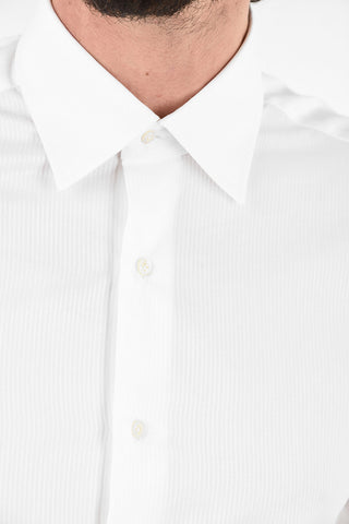 hairline striped classic collar Cufflink shirt