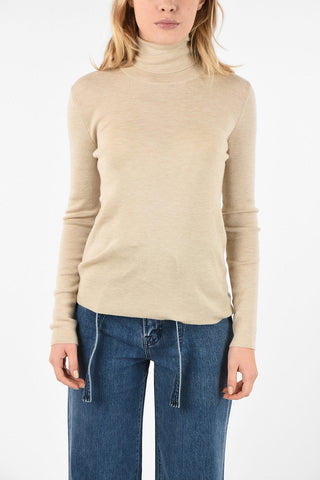 Cashmere and Silk turtle-neck sweater