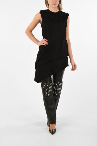 Silk and Wool TRILOBITE Draped Top