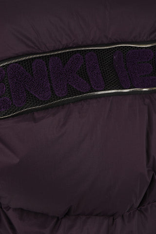 Destructured Down Jacket With Zip Closure