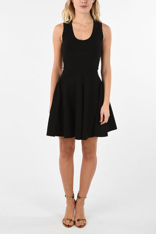 Stretchy Wool a-line dress