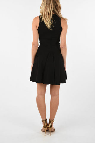 Stretchy Wool a-line dress