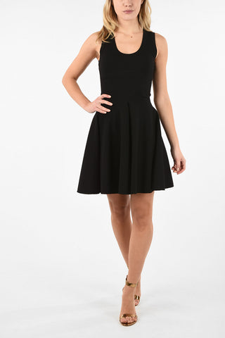 Stretchy Wool a-line dress