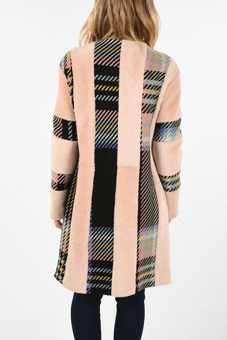 Shearling with Embroidered Details