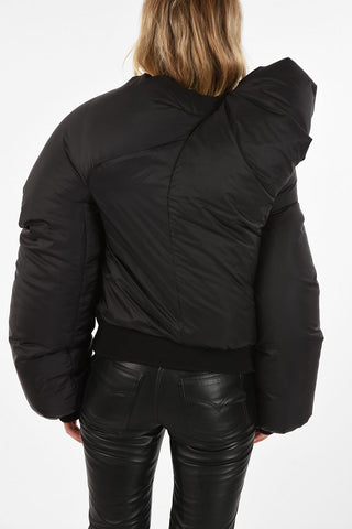 full zip DOLL BOMBER Cropped Down jacket