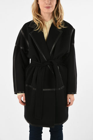 Virgin Wool NIZZA Wrap Coat