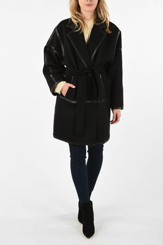 Virgin Wool NIZZA Wrap Coat
