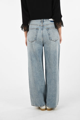 Higth Rise Wide Jeans