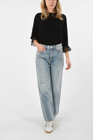 Higth Rise Wide Jeans