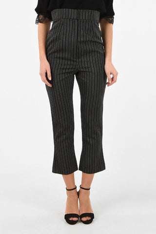 pencil striped high-rise LE CORSAIRE TROMPETTE pants