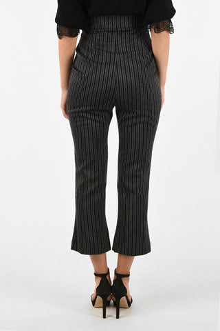 pencil striped high-rise LE CORSAIRE TROMPETTE pants