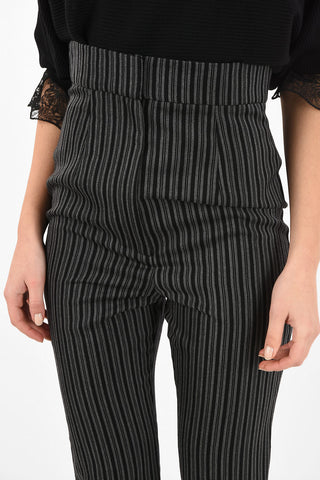 pencil striped high-rise LE CORSAIRE TROMPETTE pants