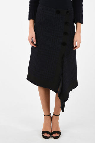 kissing cuffs wrap skirt