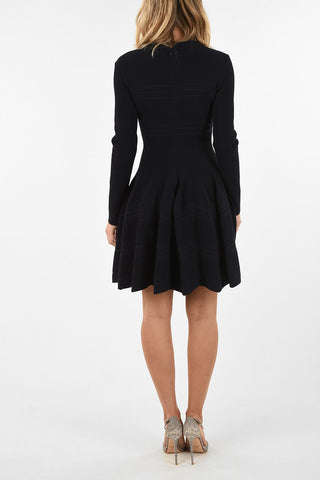 Pleated Midi Dress
