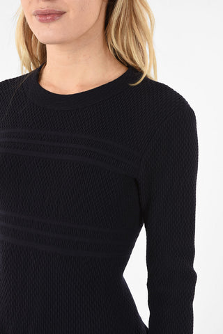 Pleated Midi Dress