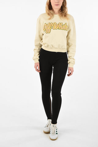ADIDAS Ribbed leggings with Side Band