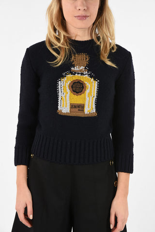 Ebroidered Crewneck Sweater