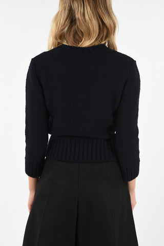 Ebroidered Crewneck Sweater