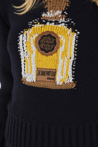 Ebroidered Crewneck Sweater