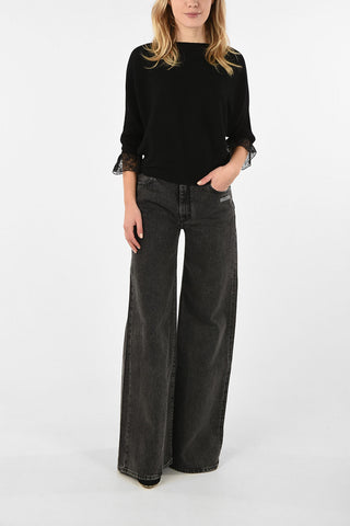 dark wash bootcut jeans
