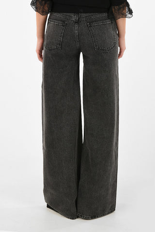 dark wash bootcut jeans