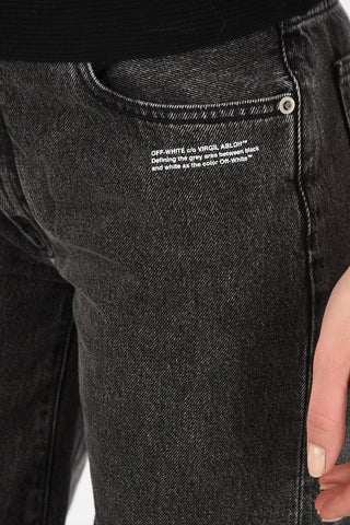 dark wash bootcut jeans