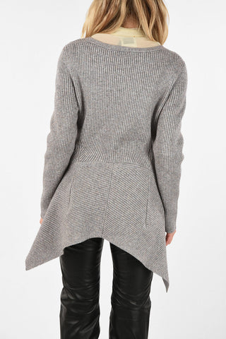 Ribbed GRACE v-neck sweater