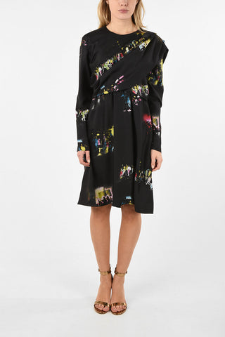 Silk OKSANA CLUB KIDS Draped dress