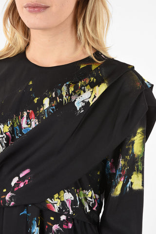 Silk OKSANA CLUB KIDS Draped dress