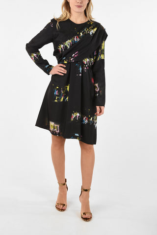 Silk OKSANA CLUB KIDS Draped dress