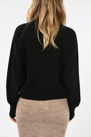 cashmere turtle-neck sweater
