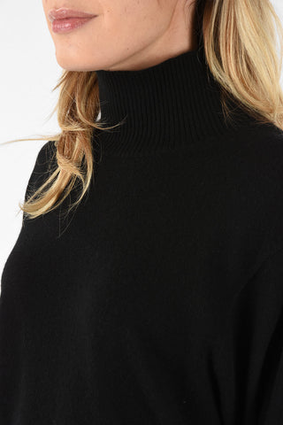 cashmere turtle-neck sweater