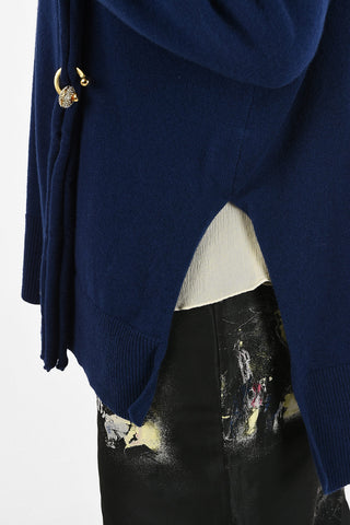 Crewneck Sweater GERBERA with Jewel Applications