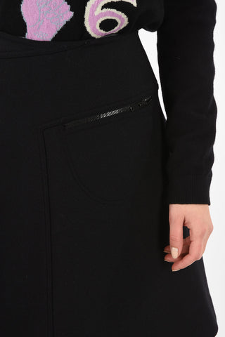 wool circle skirt