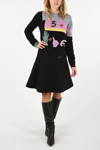 wool circle skirt
