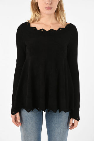 Top with Scallop Details