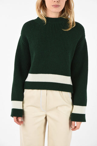 cable knit Crew-Neck Sweater
